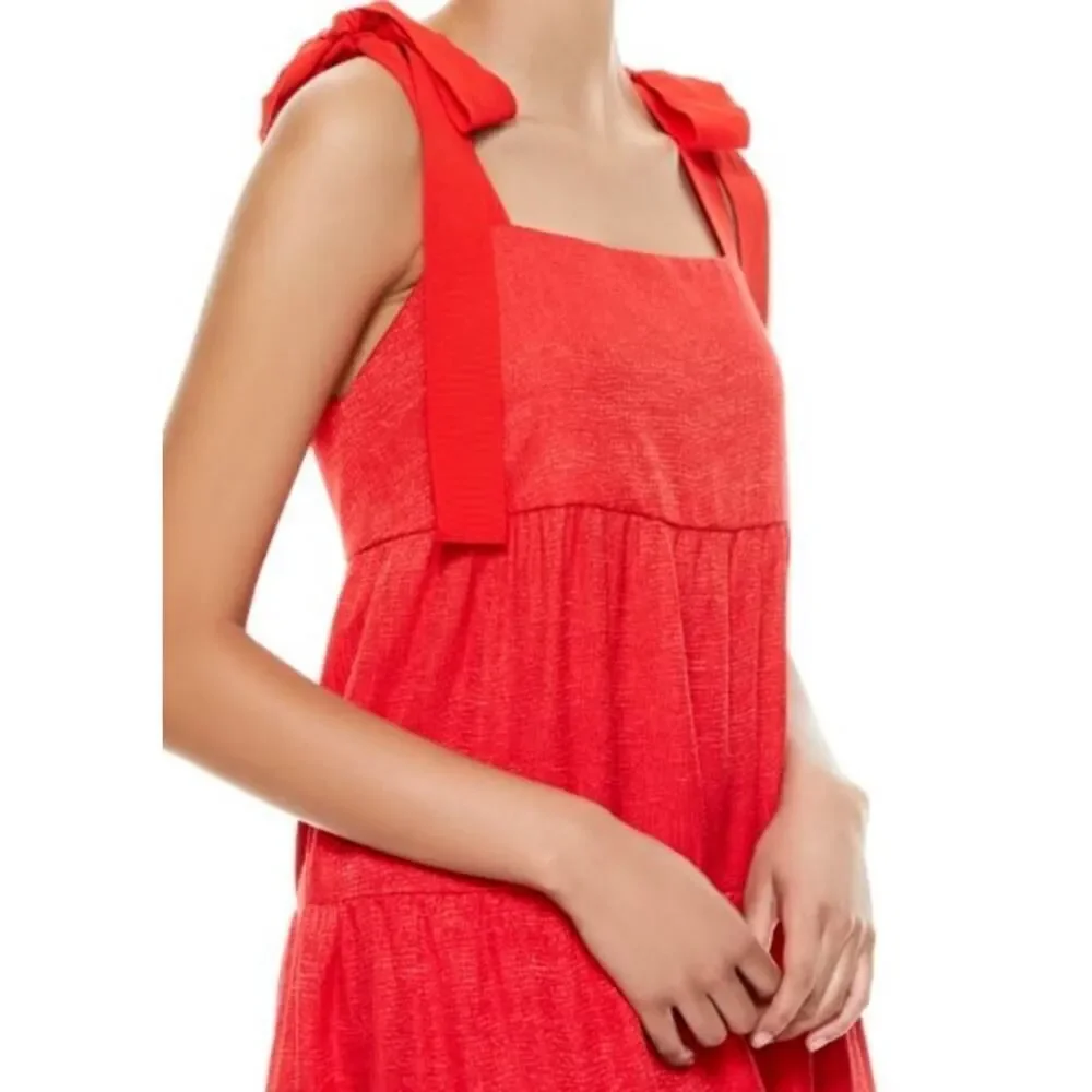 Alice + Olivia Cynthia Tiered Strap Midi Dress Sz. 0